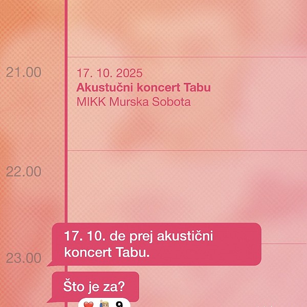 Akustični koncert skupine Tabu za zadnji vikend KUL-ture